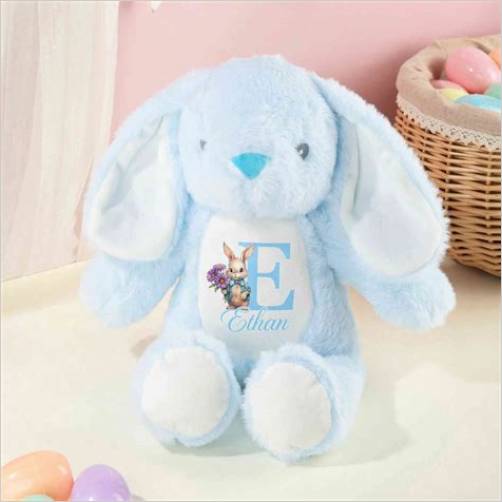 Girl Bunny with Monogram