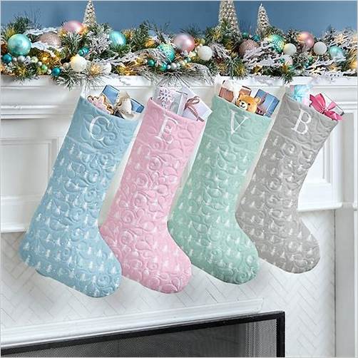 Polkadot Crosses with Monogram